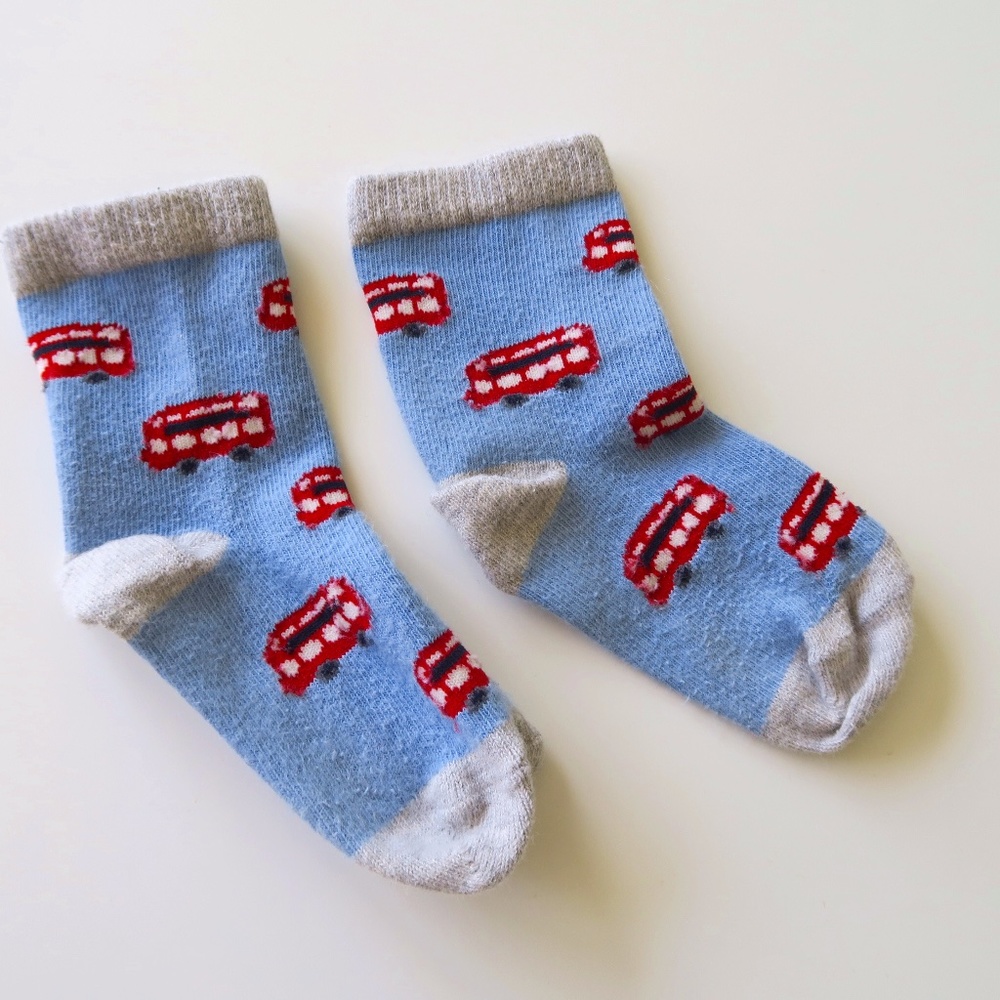 Mini Boden, Baby Boden, British tour bus Socks